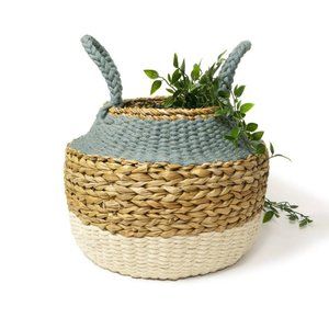 Ula Blue Foldable Basket